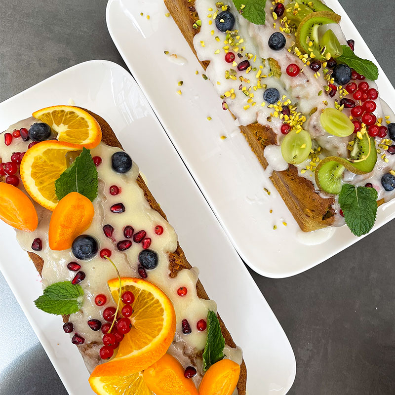 kuchen mit sahne