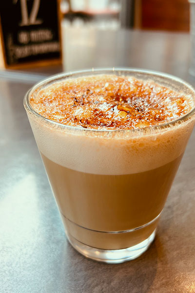 Cappuccino brulee