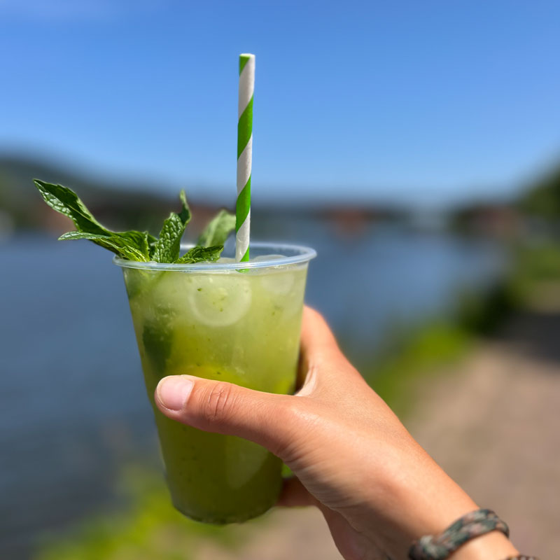 grüner saft to-go