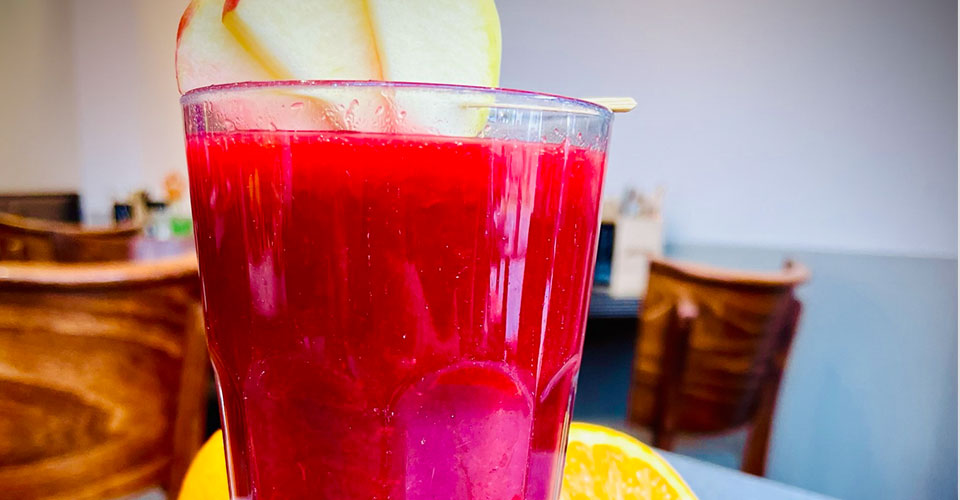 Rote Beete Saft mit Apfel